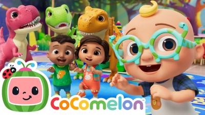 Play Like A Dinosaur  Imagination  Play Pretend with JJ  CoComelon Nursery Rhymes  Kids Songs