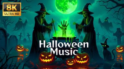 Relaxing Halloween Music Cozy Autumn Village Spooky Ambience for a Chilling Spooky Night