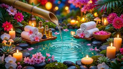 Relaxing Music Relieves Stress Calm Anxiety  Depression Spa  Massage Music Relax Mind  Body