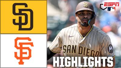 San Diego Padres vs. San Francisco Giants  Full Game Highlights  ESPN MLB