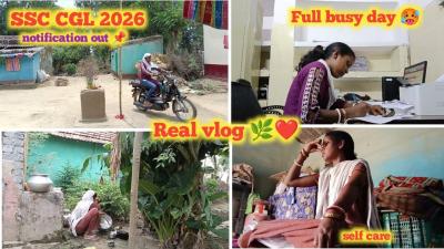 Self study motivation vlog  ssc cgl 2026 notification out  what next studymotivation vlog