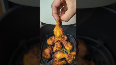 এয়র ফরয়র সপইস চকন ফরই shorts food recipe cooking airfryer