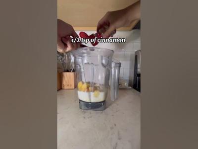 Simple smoothie recipe asmr healthy jesuslovesyou smoothie recipe fyp fypシviral viralvideo