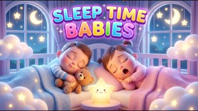  Sleep Time Babies Bedtime Song for Kids  Cute Baby Sleep Nursery Rhyme