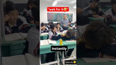 Sleeping in Class Gone Wrong Wait for It fyp viral foryou shorts comedy