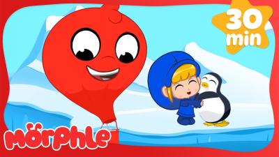 So Warm Theres a Penguin in The Fridge  Morphle VS Orphle   Fun Kids Cartoon