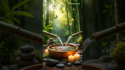 Soothing calming music for everyone relax bamboo1 relaxing meditationmusicshorts