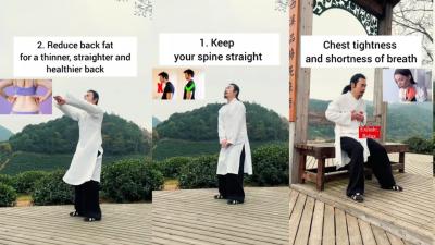 Tai chi walking for weight loss  TaiChi Fat Burning Full Body Workout at Home  Leaner Body