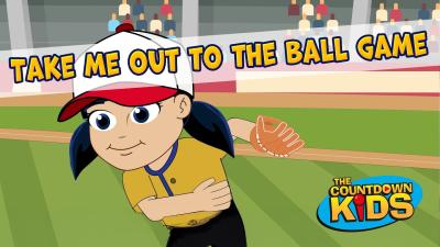 Take Me Out To The Ball Game  The Countdown Kids  Kids Songs  Nursery Rhymes  Lyrics Video