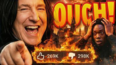 THE INTERNET SAID NO  HBOs Harry Potter Trailer Ratiod Over BLACK SNAPE... Obviously