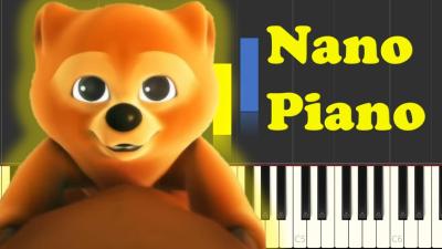  The Rainbow Song  Super Simple Songs Piano Tutorial  Nano Piano 