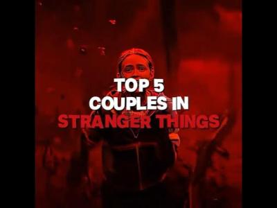 Top 5 Stranger Things Couples  Stranger Things Edit  Heat Waves