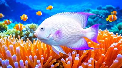 Ultimate 4K Aquarium Stunning Jellyfish  Coral Reef Underwater Escape