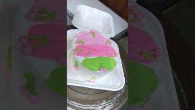 vento cake design  multicolorshortvideo viralvideo vento cake youtube birthdaycake 