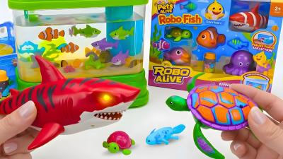 33 Minutes Satisfying with Unboxing Happy Aquarium Fishing Fish Toy Set ASMR  Review Toys