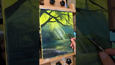 a little tutorial on this painting I did for my June Print Club oilpainting paintingtutorial