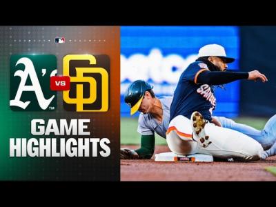 As vs. Padres Game Highlights 52226  MLB Highlights