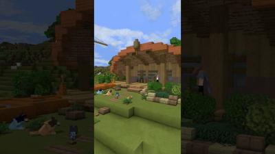 Bluey  Glasshouse Primary School time lapse minecraft bluey harwould blueyminecraft