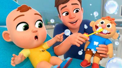 Brush Your Teeth Twice a Day  Healthy Habits  Lalafun Nursery Rhymes