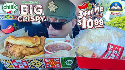 Chilis Spicy Big Crispy Chicken Sandwich 3 For Me Review  Fast Food Take Notice  theendorsement