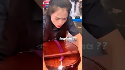 Eggplant hack gumacook shorts shortsfeed trending eggplant hack hacks foodhacks