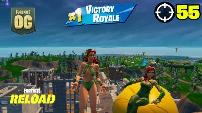 Fortnite Reload  NEW CHLOROPHYLL IVY SKIN  High Kill Gameplay  PS5 Controller