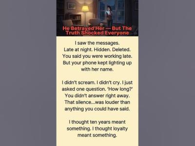 He Betrayed Her  But The Truth Shocked Everyone Native american english reading and listening