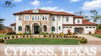 Inside a 8 Bed 7 Bath Home Tour in Cypress Texas USA  Home Theater  Pool  3Car Garage