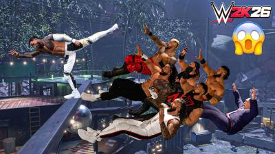 Jey Uso vs Everyone at Backstage Scrapyard  WWE 2K26 Gameplay