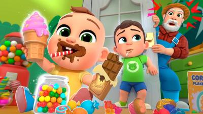 Johny Johny Yes Papa Grandpa Version  Lalafun Nursery Rhymes  Kids Songs
