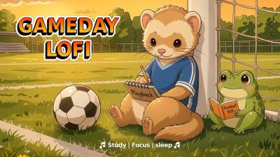 Play Your Own Game Cozy Football Lofi  Chillhop Lofi  Study  Relax  Focus  Game 