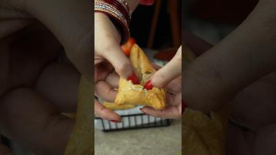 Unique Crispy Samosa Recipe  Easy Evening Snack shorts