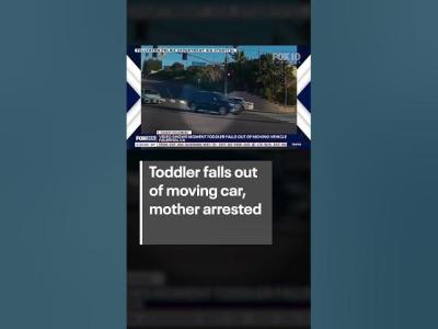 Video shows moment toddler falls out of moving car  FOX 10 Phoenix