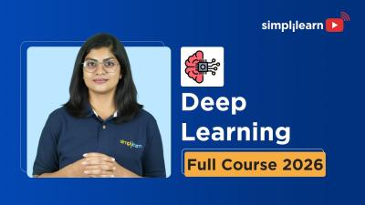 Deep Learning Full Course 2026 FREE  Deep Learning Tutorial  Deep Learning Course  Simplilearn
