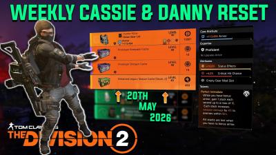 The Division 2  Escalation Vendor  Cassie  Danny Reset May 20 2026