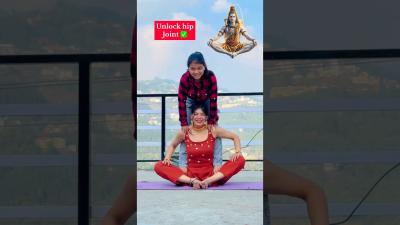 Yoga for beginners .fitness trending youtubeshorts yoga health