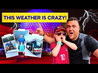 IS DISNEY WORLD WORTH IT IN A STORM  Disney World Vlog